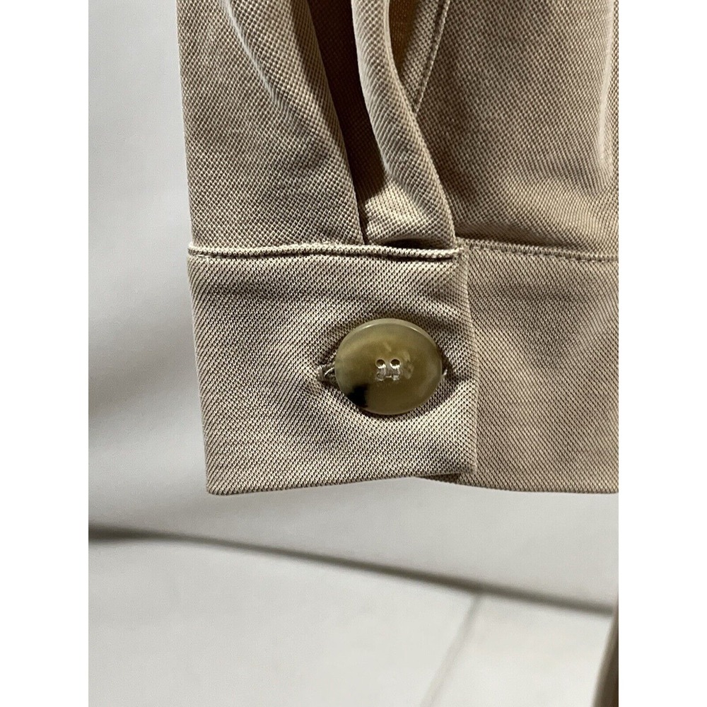 Massimo Dutti Women's Maxi Dress Tan Crossover Elastic Waist Size‎ M - Picture 14 of 16